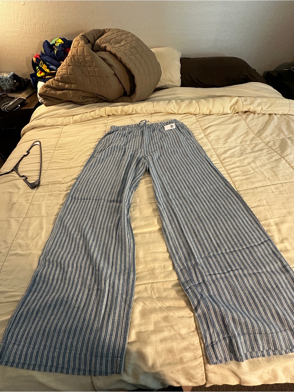Old Navy Linen Blend WLeg Pants